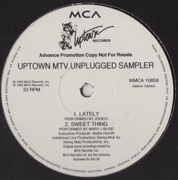 国内正規総代理店アイテム】 レア盤◎Uptown MTV LP Unplugged 洋楽 