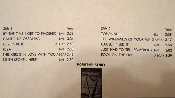 descargar álbum Dorothy Ashby - Dorothys Harp