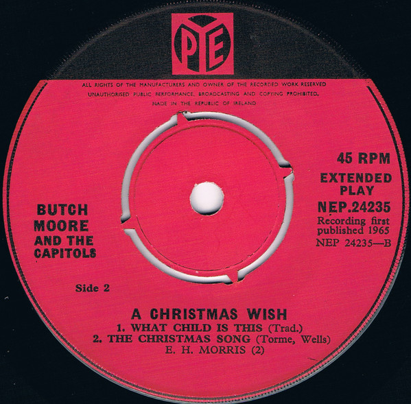 ladda ner album Butch Moore And The Capitols - A Christmas Wish