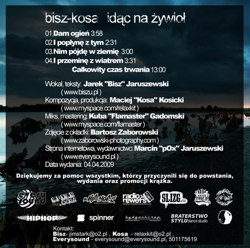Album herunterladen Bisz Kosa - Idąc Na Żywioł