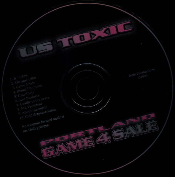 US Toxic – Portland Game 4 Sale (1999, CD) - Discogs