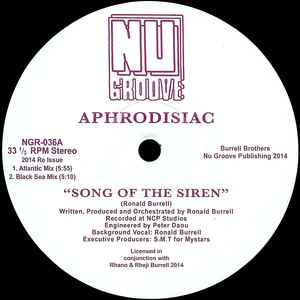 Aphrodisiac Song Of The Siren 2014 Vinyl Discogs