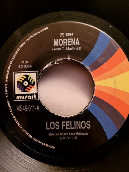 Los Felinos – Morena (1994, Vinyl) - Discogs