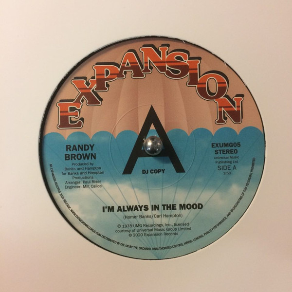 Randy Brown – I'm Always In The Mood (2020, Vinyl) - Discogs