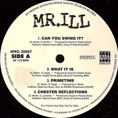 Mr. ILL – Rebirth (1996, Sampler, Vinyl) - Discogs