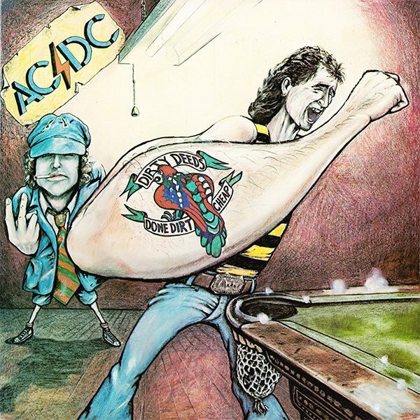 AC/DC – Dirty Deeds Done Dirt Cheap (1989, Vinyl) - Discogs