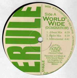 Erule - World Wide (Domination) album cover