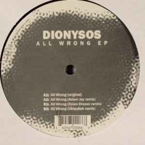 Dionysos (6) - All Wrong EP album cover