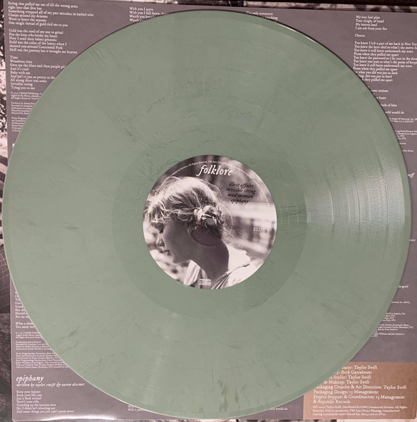 Taylor Swift – Folklore (2020, Green Stolen Lullabies, Vinyl) - Discogs