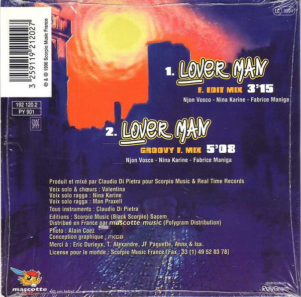 baixar álbum Paname Sound - Lover Man