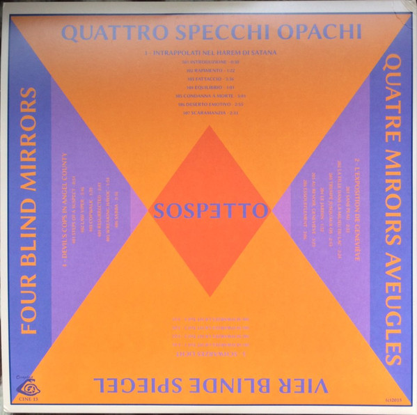 baixar álbum Sospetto - Quattro Specchi Opachi