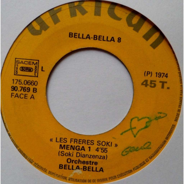 Album herunterladen Orchestre BellaBella, Les Frères Soki - Menga