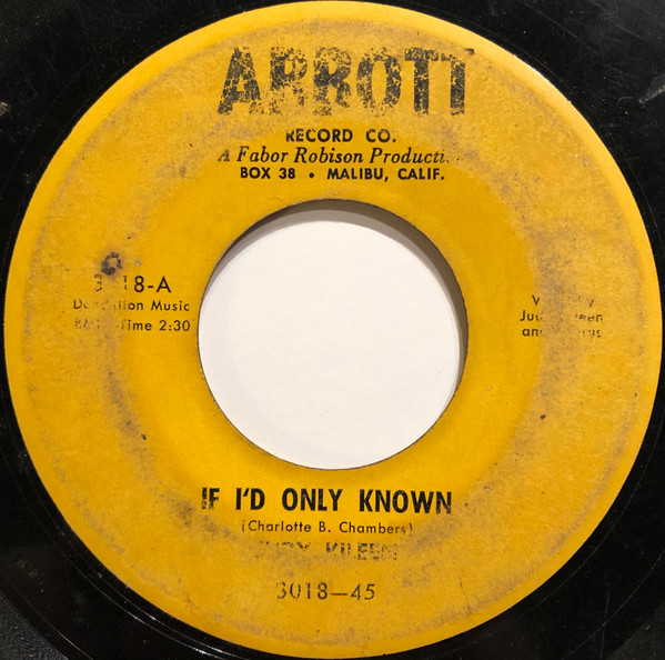 baixar álbum Judy Kileen - If Id Only Known