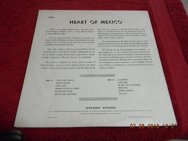 last ned album Various - Heart Of Mexico