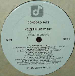 Dave Frishberg - You're A Lucky Guy