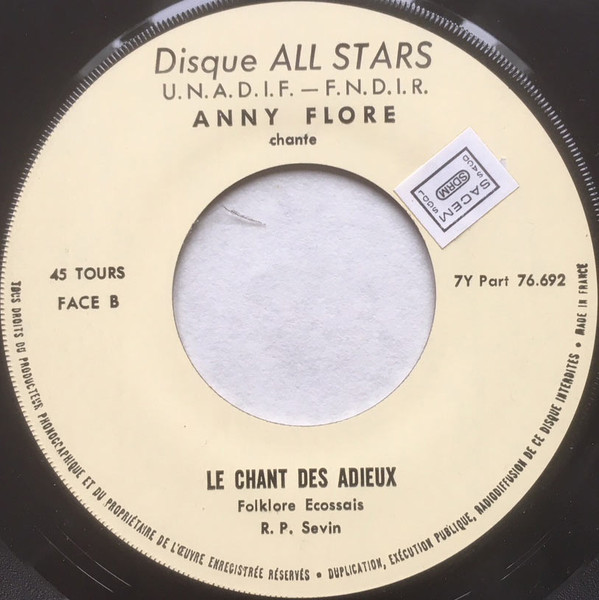 descargar álbum Annie Flore - Le Chant Des Marais