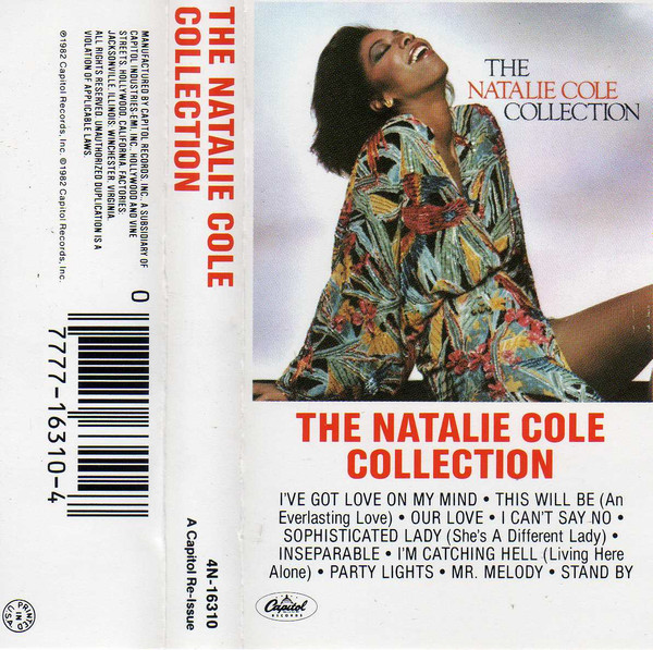 Natalie Cole – The Natalie Cole Collection (1982, Cassette) - Discogs