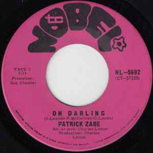 Patrick Zabé - Oh Darling album cover