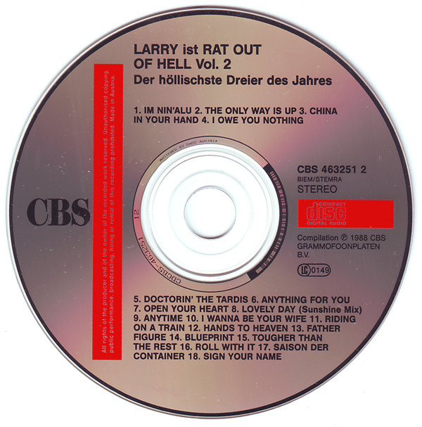 baixar álbum Various - Larry Ist Rat Out Of Hell Der Höllischste Dreier Des Jahres CD 2