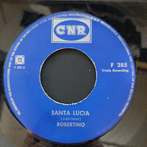 last ned album Robertino - Santa Lucia Torna A Surriento