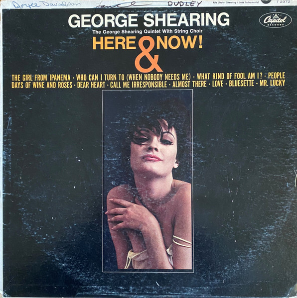 The George Shearing Quintet – Here u0026 Now! (1966