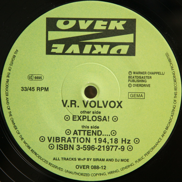 descargar álbum VR Volvox - Explosa
