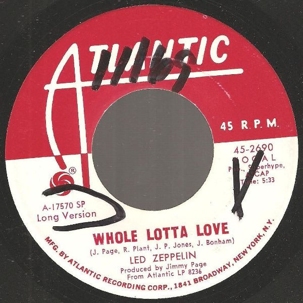 Led Zeppelin - Whole Lotta Love | Releases | Discogs