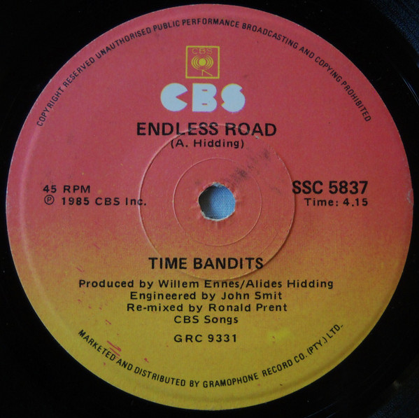 lataa albumi Time Bandits - Endless Road