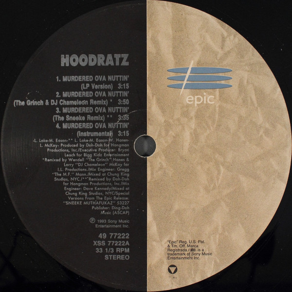 baixar álbum Hoodratz - Murdered Ova Nuttin