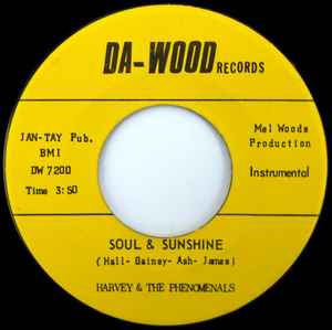 Harvey & The Phenomenals - Soul & Sunshine / What Can I Do album cover