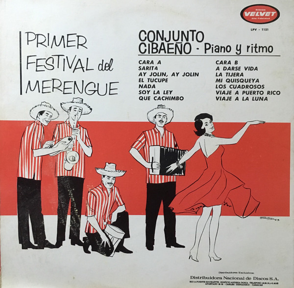 ladda ner album Conjunto Cibaeño - Primer Festival Del Merengie Piano y Ritmo