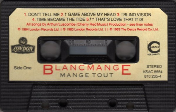 télécharger l'album Blancmange - Mange Tout