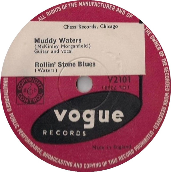 Muddy Waters – Rollin' Stone / Walking Blues (1950, Shellac) - Discogs