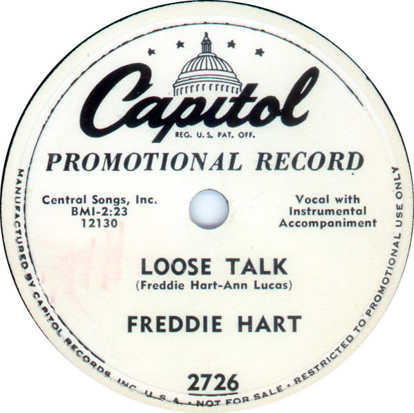baixar álbum Freddie Hart - Loose Talk