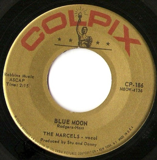 The Marcels – Blue Moon (1961, Vinyl) - Discogs