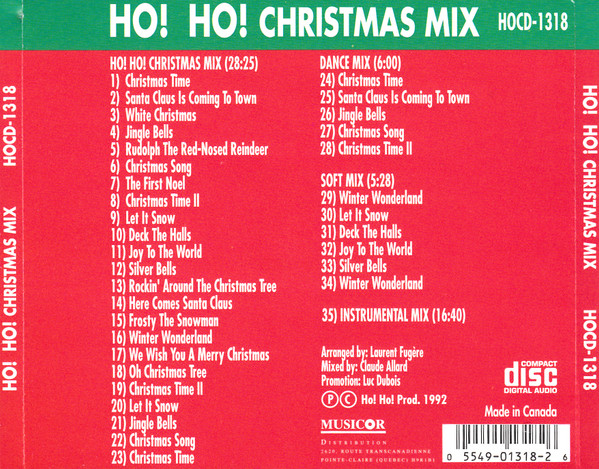 télécharger l'album Unknown Artist - Ho Ho Christmas Mix
