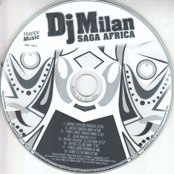 descargar álbum DJ Milan - Saga Africa
