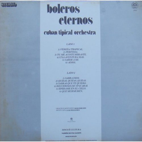 last ned album Cuban Tipical Orchestra - Boleros Eternos