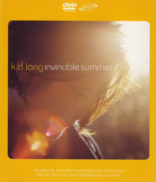 k.d. lang – Invincible Summer (2000, DVD) - Discogs
