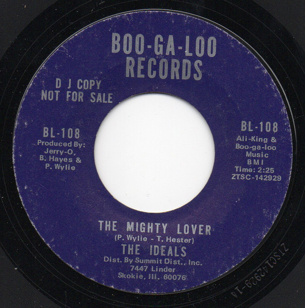 The Ideals – The Mighty Lover (1969, Vinyl) - Discogs