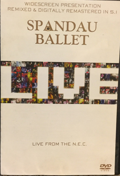 Spandau Ballet – Live From The N.E.C. (2004, DVD) - Discogs