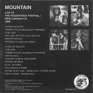 Mountain - Woodstock Festival/New Canaan H.S. 1969