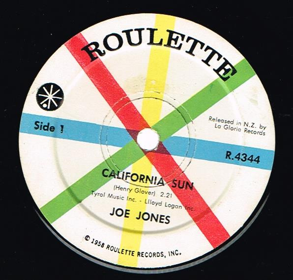 Album herunterladen Joe Jones - California Sun Please Dont Talk About Me When Im Gone