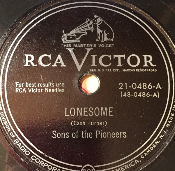 descargar álbum Sons Of The Pioneers - Lonesome The Wondrous Word