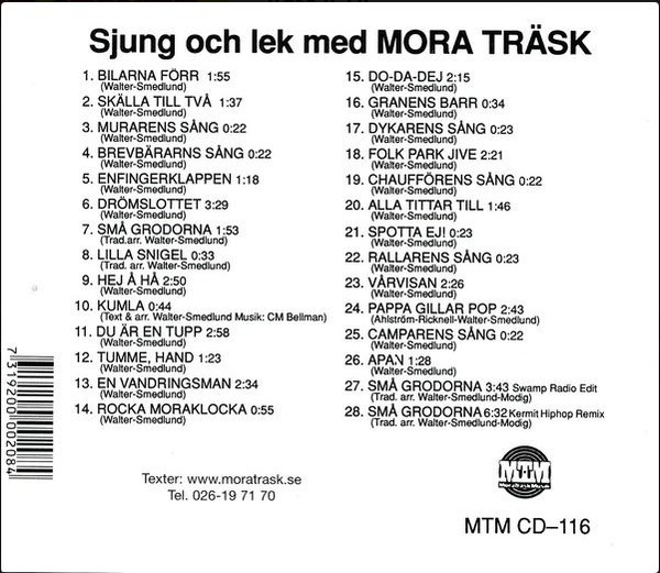 baixar álbum Mora Träsk - Sjung Och Lek Med