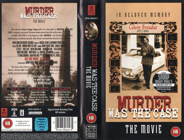 Snoop Dogg – Murder Was The Case (1994, VHS) - Discogs