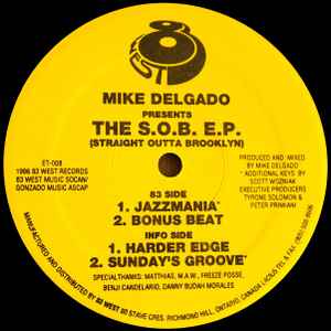 Mike Delgado - The S.O.B. E.P. (Straight Outta Brooklyn) album cover