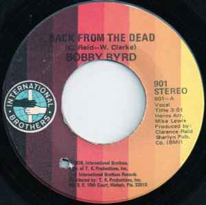 Bobby Byrd - Back From The Dead 
