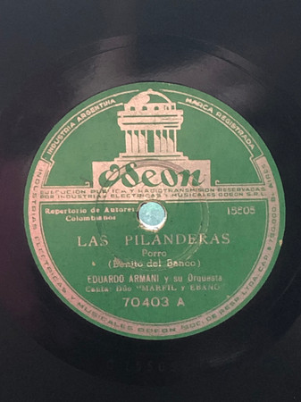 last ned album Eduardo Armani Y Su Orquesta - Las Pilanderas El Vendedor De Cocos