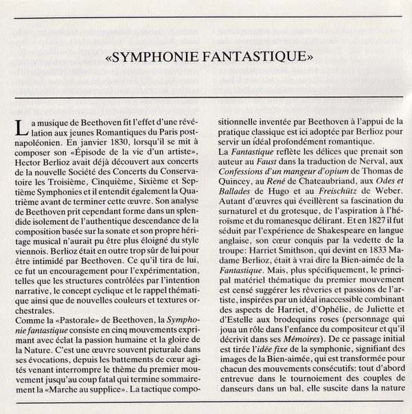 lataa albumi Hector Berlioz Chicago Symphony Orchestra, Claudio Abbado - Symphonie Fantastique
